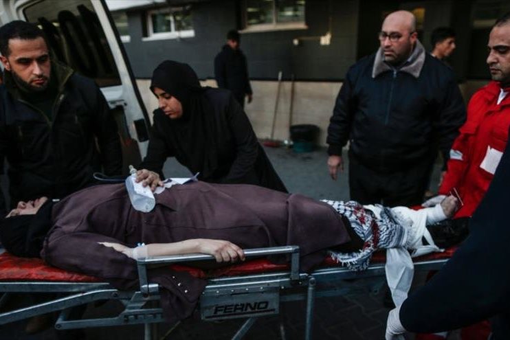 19 palestinos resultan heridos en Gaza por ataques israelíes