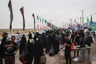 बगदाद से सामर्रा मार्ग पर तीर्थयात्रियों की सेवा करने के लिए 200 आश्याने