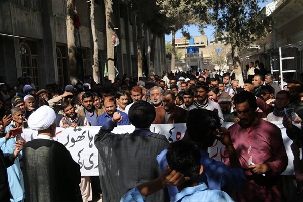 Demo Warga Pakistan terhadap Penangkapan Aktivis Syiah