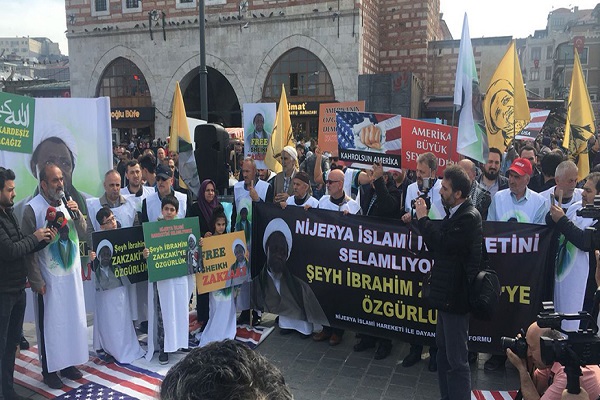 Demo Solidaritas dengan Syaikh Zakzaky di Pelbagai Negara